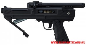 Система перезарядки баллончика на пистолете BT SA-17 Pistol